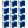 Adjustable 2 Gang Electrical Box, 34Cu in, 12 Pack, ETL Listed | Features 34Cu by XGGYA