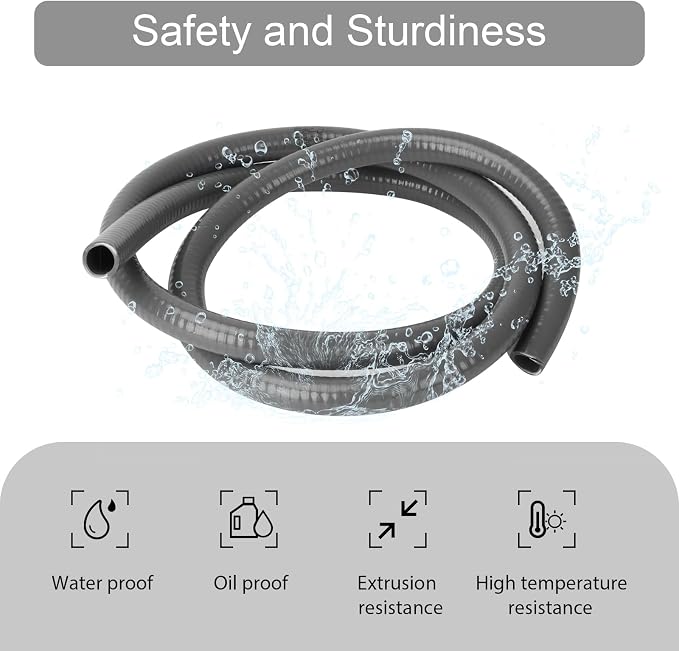 Electrical Conduit Kit 3/4" 4ft, AC Whip Kit, Liquid-Tight PVC Conduit | - Image 5