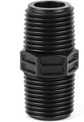 10 Pieces Double Male Pipe Thread Head Pipe Riser, Drip Irrigation 1/2 Inch x by Unknown