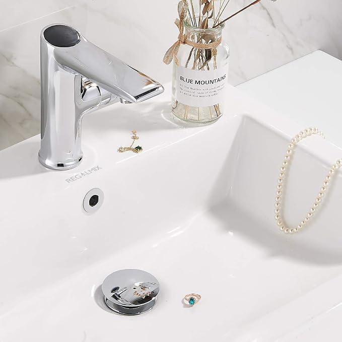 Vessel Sink Drain, Bathroom Pop-up Drain - Image 7
