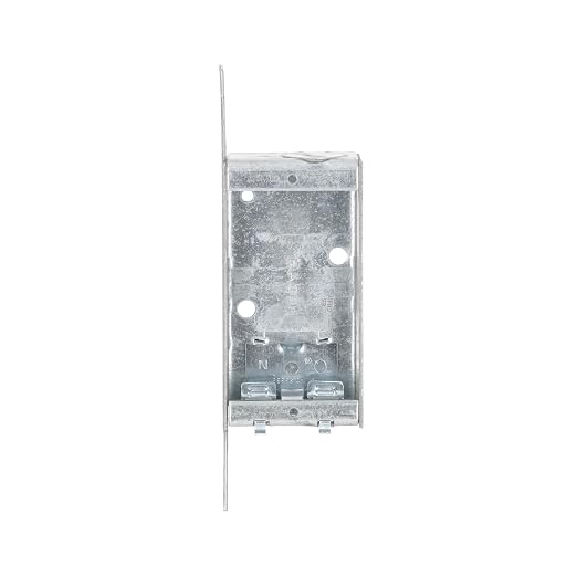 RACO 404 3-3/4-in. x 2-in. Switch Box, 1-in. Deep Switch Electrical Box - Image 2