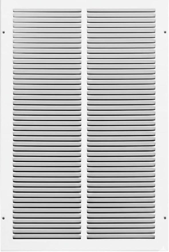 12 x 10 Inch Return Air Vent Cover, Solid Steel HVAC Grille by SierraGrates