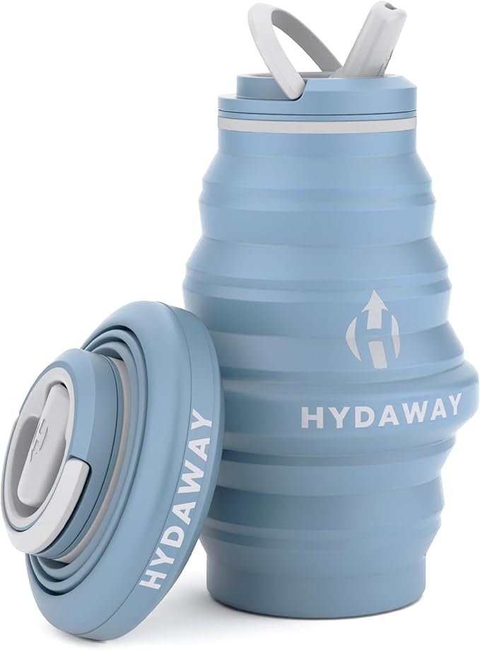 HYDAWAY 17oz Collapsible Water Bottle by HYDAWAY