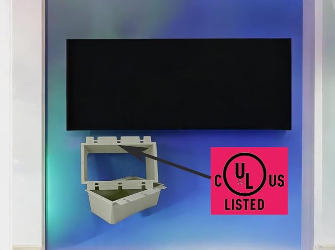 iMBAPrice BE3-3 3-Gang Electrical Box Extender, Extends 1/4″ to1-1/2″ - Image 4