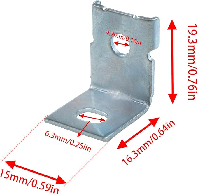 MHS012 Power Supply Fixing Bracket Kit Universal Switching PSU Mounting Bracket - Image 4