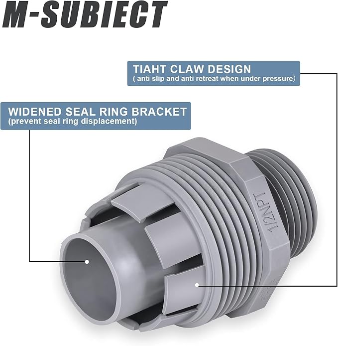 Liquid Tight Connector 1/2 in - Image 5