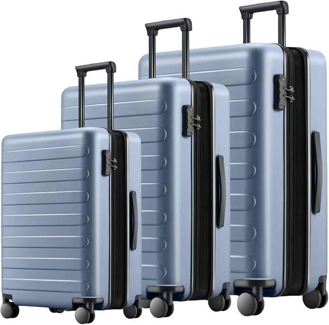 NINETYGO Luggage Sets 3 Piece, Carry On Luggage Airline Approved, Medium Large by NINETYGO
