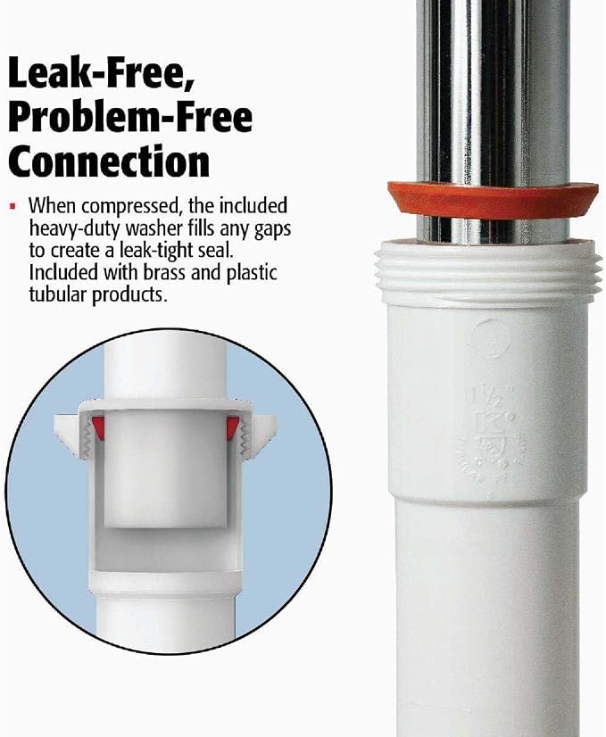 Plumb Pak 400WK Plastic P-Trap Kit - Image 3