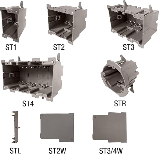 SmarToggle Single Gang Retrofit Wall Box – Old Work Electrical Box - Image 6