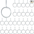 2" Bridle Rings 30 PC 1/4"-20 Threaded, Cable & Wire Support, Heavy Duty Steel by Tewloss