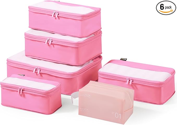 6 Set Compression Packing Cubes by SOARSAIL