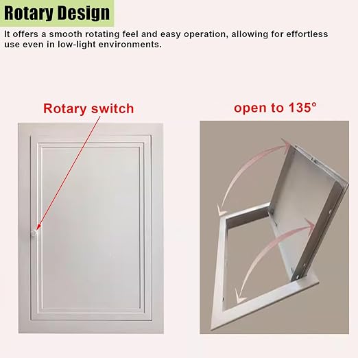 20x20, 20x40 White Aluminum Access Panel Door - Image 4