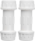 DONWARE 11/2-inch 2-Pack PVC Compression Coupling Cople de Compresión PVC | by Unknown