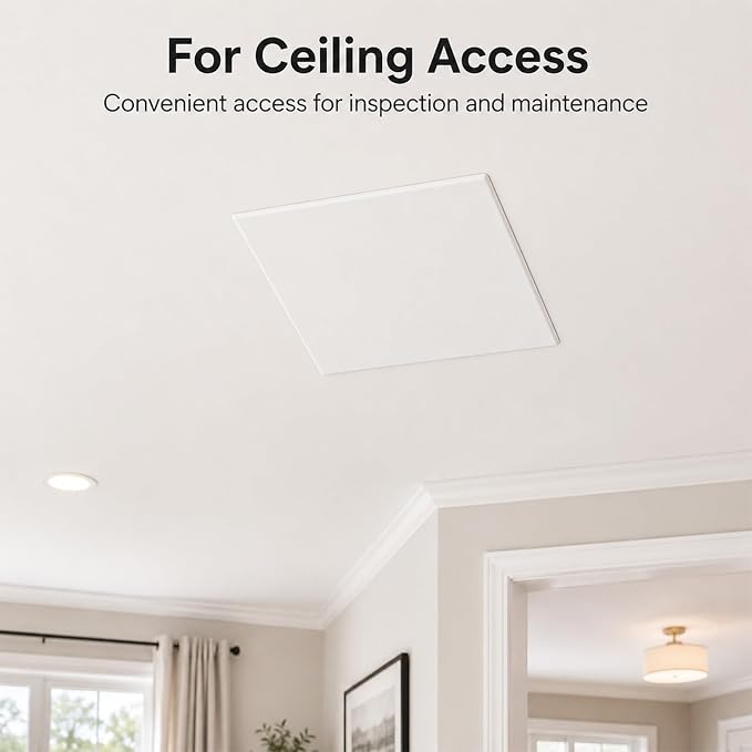 4 Pcs 12"x12" Adjustable Spring Loaded Access Panel - Image 5