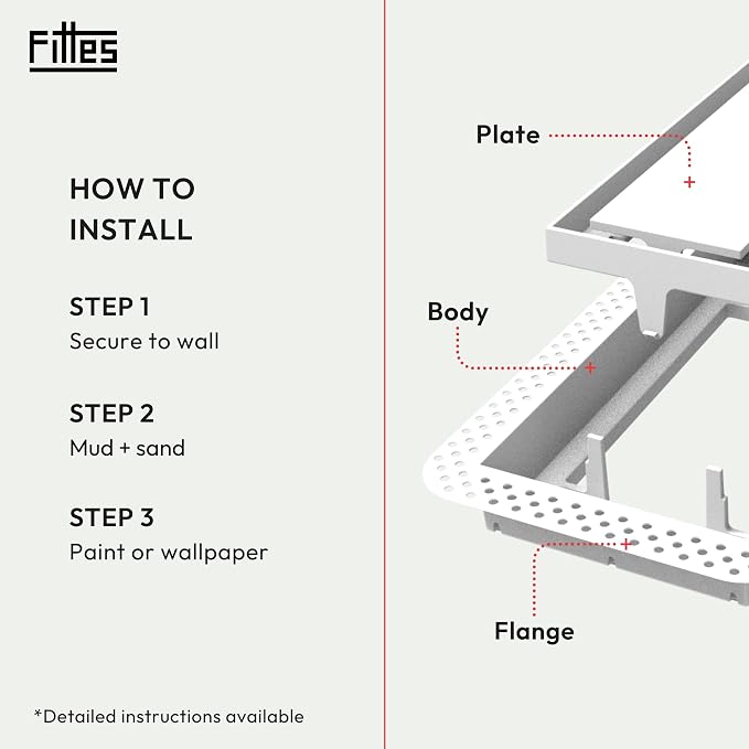 Fittes Flush Wall Vent - Image 3