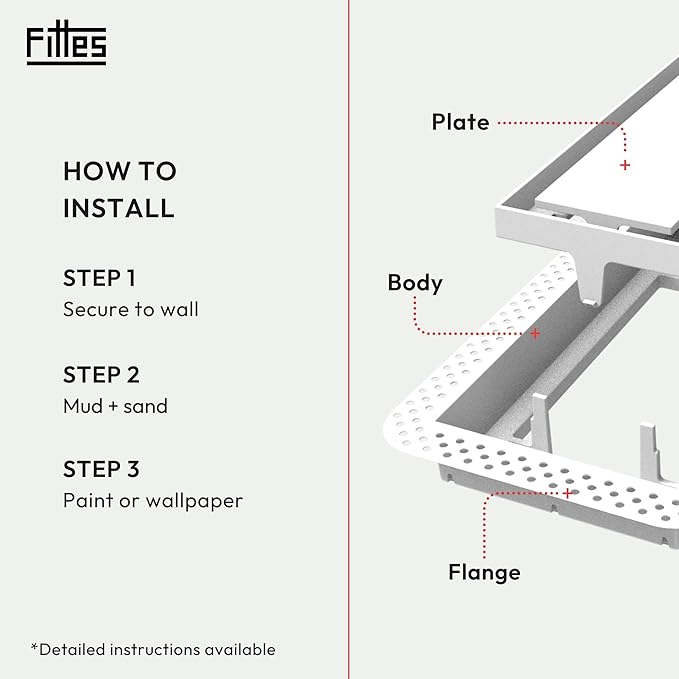 Fittes Flush Wall Vent - Image 4