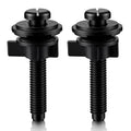 Jetec 2 Pack Toilet Seat Screws Kit, Plastic Bolts Nuts & Washers by Jetec