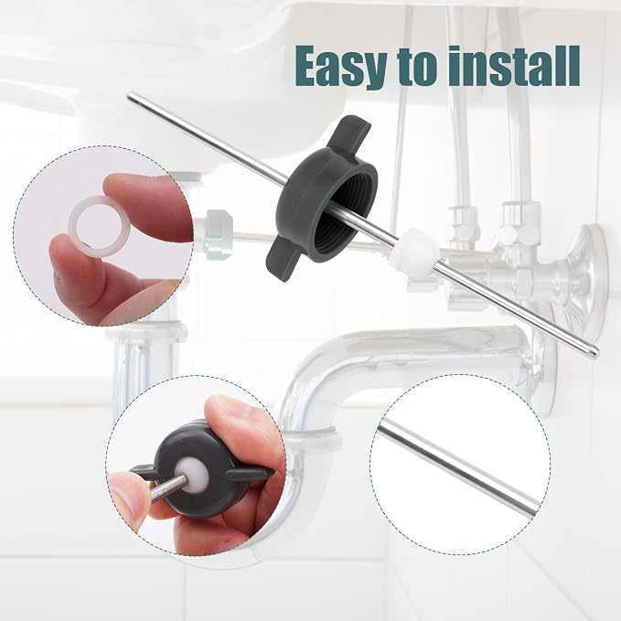 2pcs Bathroom Sink Pivot Rod Replacement - Image 6