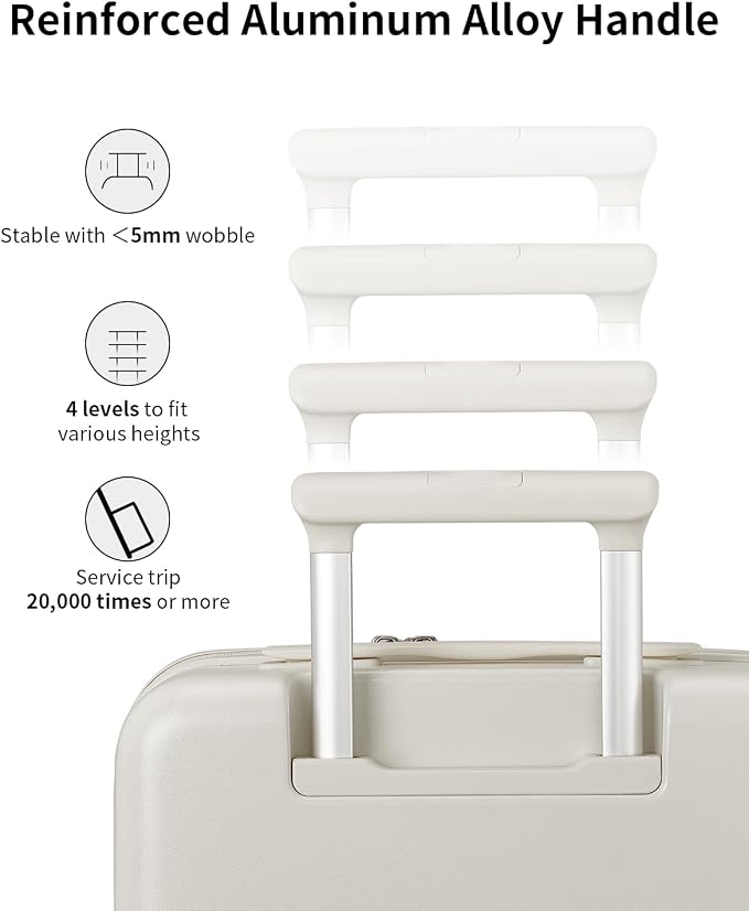 aji Expandable Top Open Luggage Sets 2 Piece - Image 7