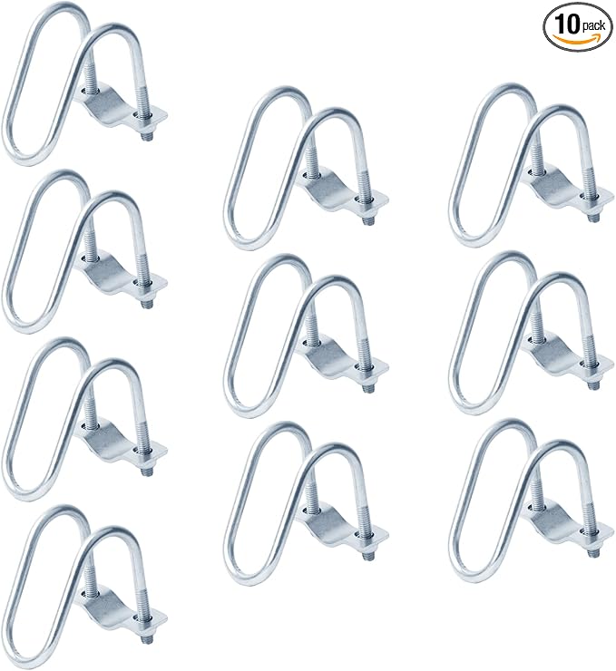 10 PCS Cross Pipe Clamp Fits 1" EMT Conduit by eoere
