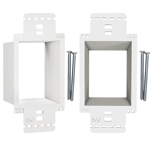 BWP 2 Pack Electrical Outlet Box Extender 1 Gang by BWP