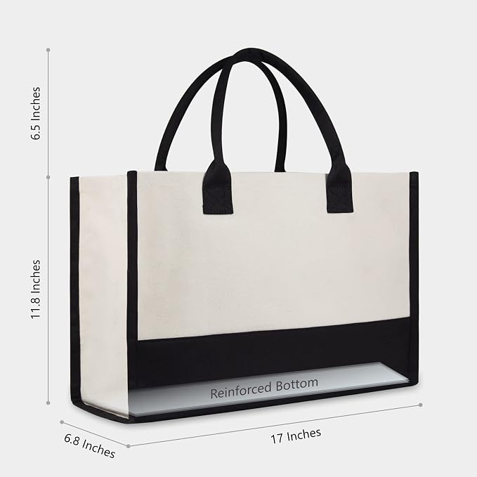 TOPDesign Embroidery Constellation Canvas Bag - Image 3