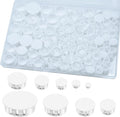 210PCS Plastic Hole Plugs White Plastic Plug Kit Flush Type Hole Plugs | 9 by uillcuet