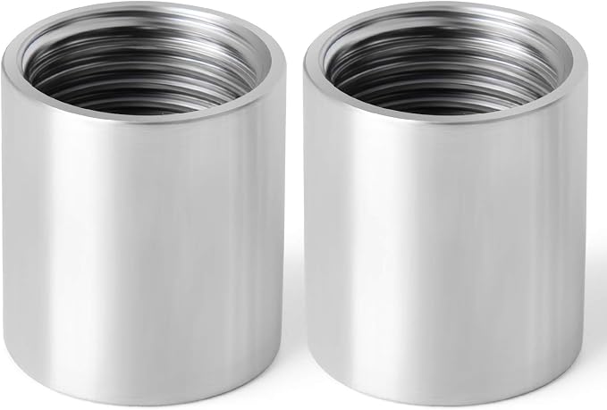2PCS 304 Stainless Steel Cast Pipe Fitting, 3/8" x 3/8" NPT Female Threaded - Image 5