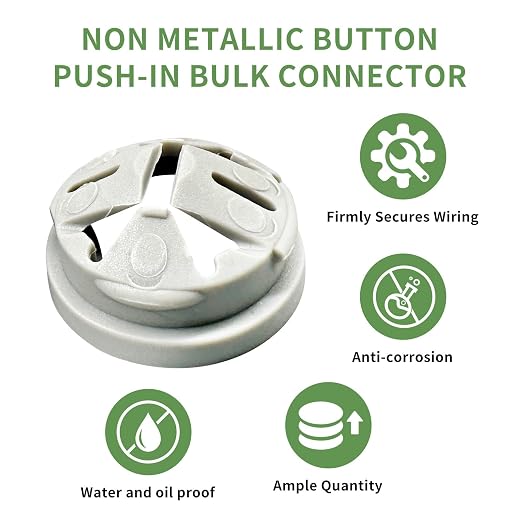 Electrical Box Knockout Plugs Romax Connectors Junction Box Adapter - Image 4