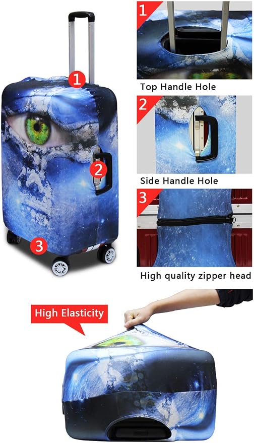 Capybara Suitcase Cover Elastic Luggage Covers - Image 6