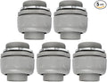 Conduit Connectors, 1-1/2 Inch, Non-Metallic, by HDHAODA