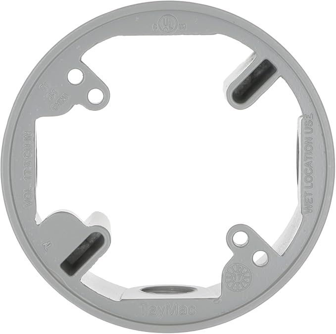 Hubbell-Bell 5363-0 Round Weatherproof Extension Adapter, 18.3 Cu-in, 4 in Dia - Image 4