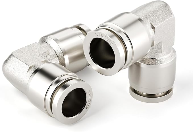 TAILONZ 304 Stainless Steel Elbow 1/4" 1pcs | 90° Push-to-Connect Elbow Fitting by TAILONZPNEUMATIC