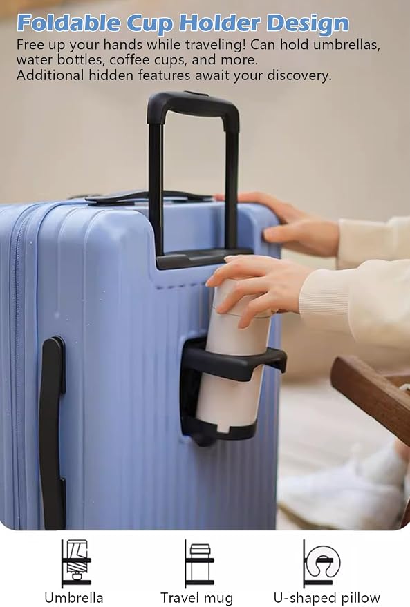 HotWay 19 Inch Expandable Carry On Luggage - Image 6