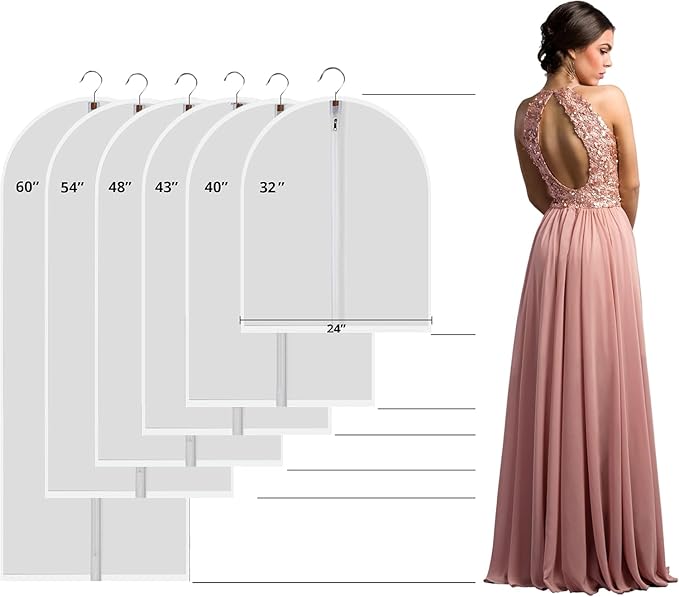 36" Women Suit Bags, Garment Bags - Image 6