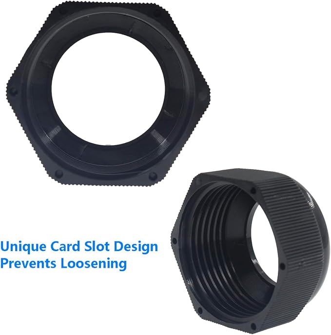 3/4 Inch NPT Strain Relief Nylon Cord Grip, SAFYY 10 PCS Waterproof Cable - Image 7
