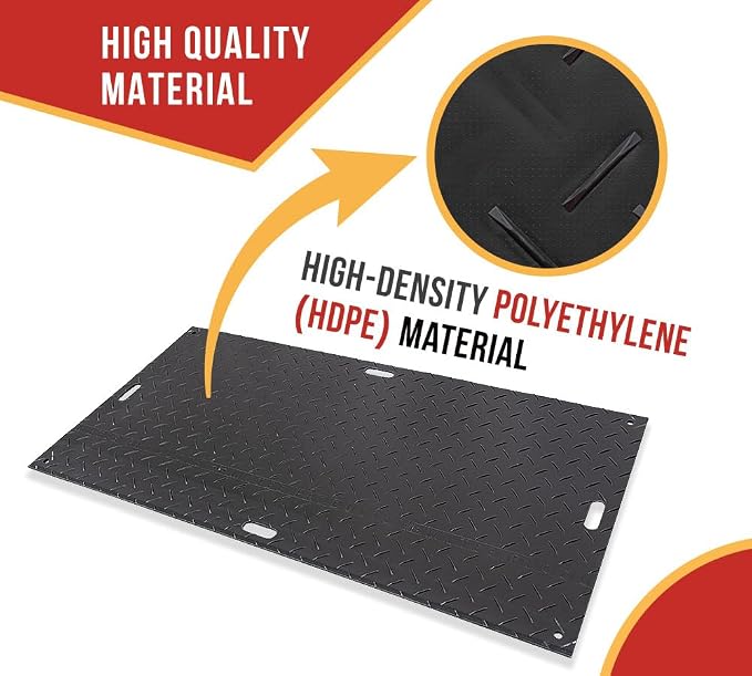 5 Pk 4' x 8' Ground Protection Mats - Image 5