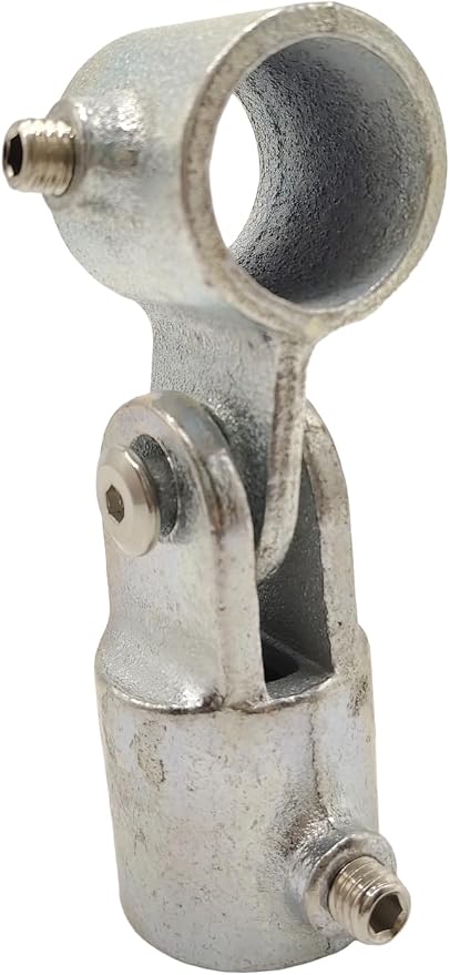 4 Pcs Single Swivel Socket, Adjustable Structural Pipe Fittings 1 Inch OD Steel - Image 7