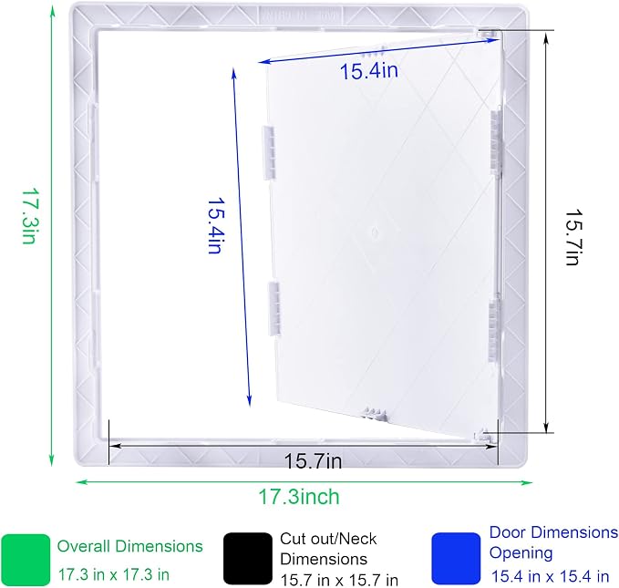Access Panel 16x16 Inch, Wall & Ceiling Access Door - Image 2