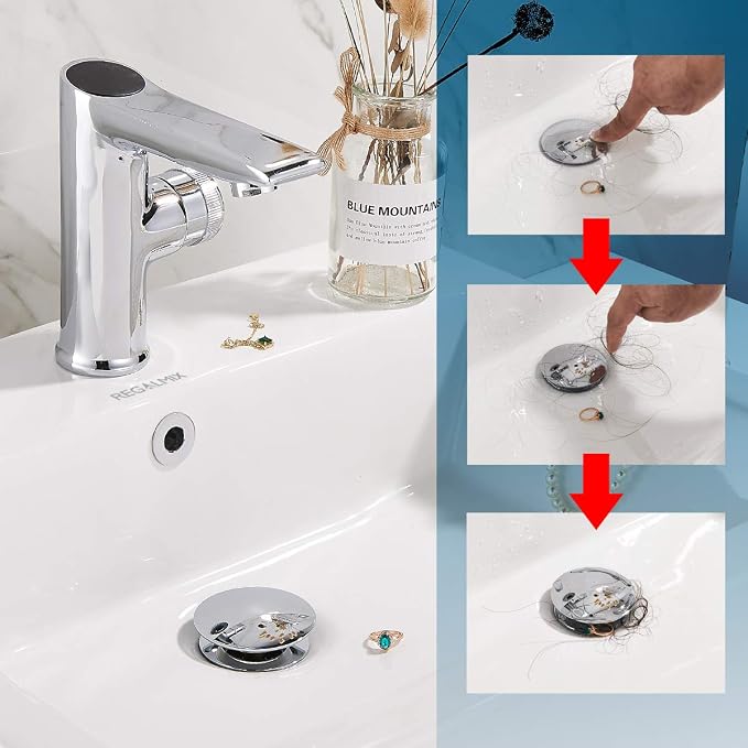 REGALMIX Bathroom Sink Drain - Image 5