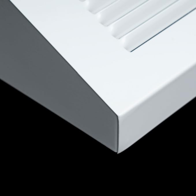 Fits 24x6 Duct Opening | Steel Triangular Baseboard Return Air Grille by Handua - Image 9