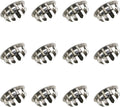 12PCS Round Steel Removable Seal Knockout Seal Electrical Box Knockout Plugs by Unknown