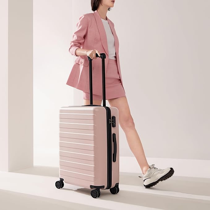 NINETYGO Medium Checked Luggage 24 Inch, Checking In Luggage - Image 4