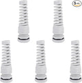 5Pcs NPT 1/2" Flex Spiral Strain Relief Cord IP68 Waterprood Cable Gland Nylon by Unknown