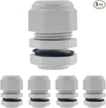 1 Inch NPT Strain Relief Nylon Cord Grip, SAFYY 5 PCS Waterproof Cable Glands by SAFYY