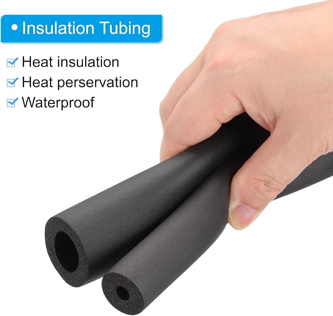 PATIKIL 2-3/8" ID x 6.6Ft Pipe Insulation Foam Tube, Pipe Cover Wrap Roll Bar - Image 4