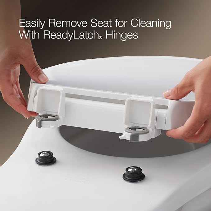 KOHLER 4639-RL-NY Cachet ReadyLatch Round Toilet Seat Soft Close - Image 9