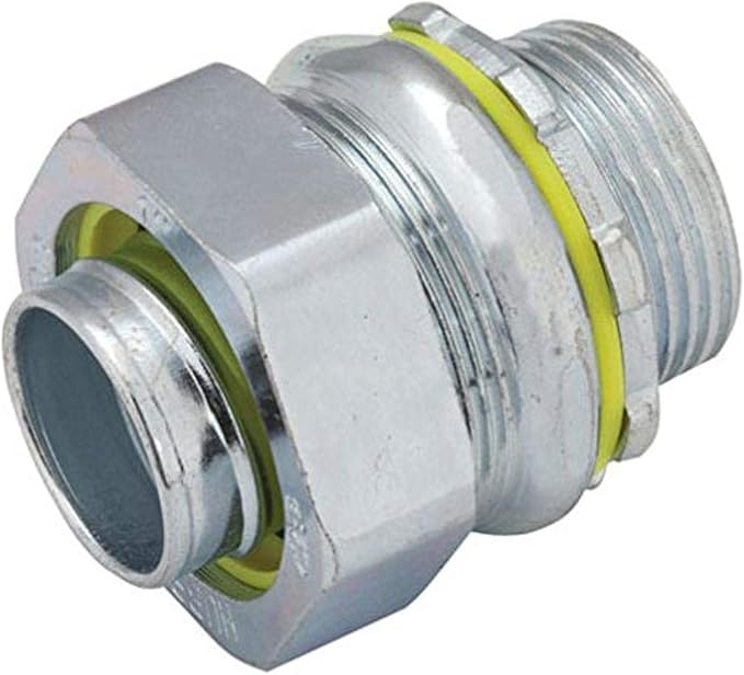 RACO 3403-8 Connector, Liquid Tight, 3/4-Inch Trade Size, Flex and Type B Flex by Raco
