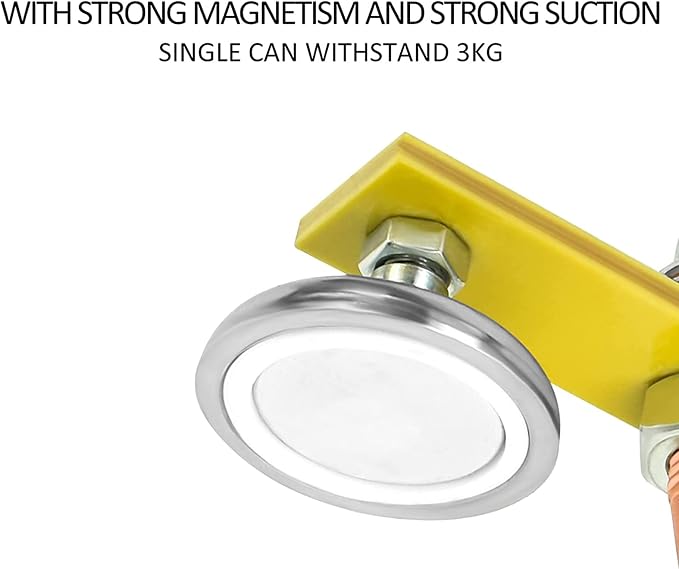 Upgrade Magnetic Welding Support Ground Clamp Tools | Twin Welding Magnet Head - Image 7