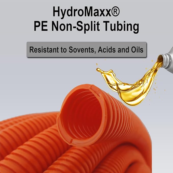 HydroMaxx® Flexible Polyethylene LDPE NON-Split Corrugated Wire Loom Tubing - Image 3